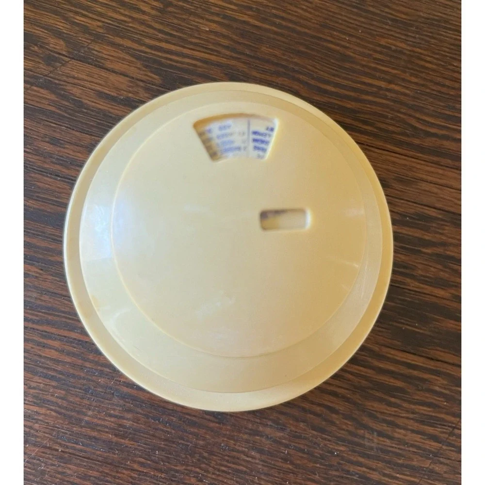 Medco Skyscraper‎ Glass Cocktail Shaker Beige Recipe Cap Vintage 1930s Art Deco
